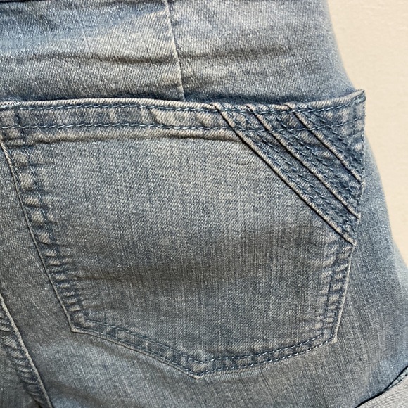 Forever 21 Premium Denim Shorty Shorts Blue Jeans Womens Size 26 - Picture 14 of 16